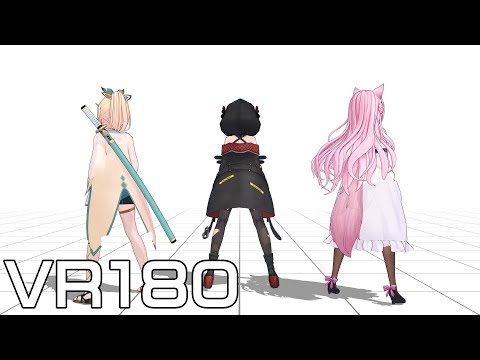 【VR180】Sixth sence - Reol - Sakamata Chloe (cover)【Hololive MMD 8K】