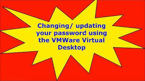 How to Use the VMWare VDI