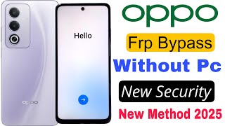 Oppo A3 Pro 5G Frp Bypass | Without Pc | Google Account Lock Unlock - Android 14 New Security 2025