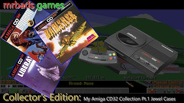 Amiga CD32 Game Collection | Part 1 | Jewel Cased Games
