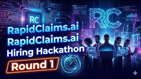 Code, Innovate, Get Fast-Tracked! ⚡ Join the RapidClaims.ai Challenge