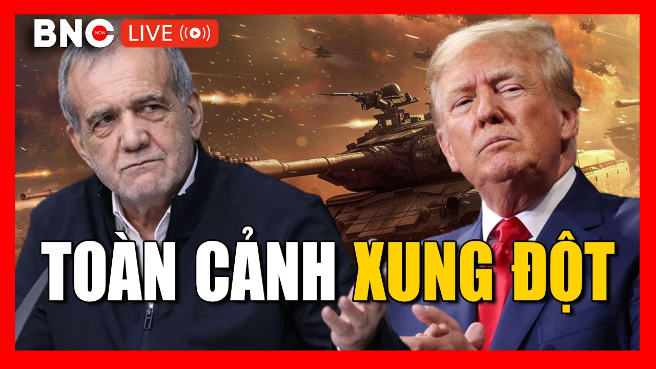 TOÀN CẢNH XUNG ĐỘT TRUNG ĐÔNG: Căng thẳng Mỹ - Iran - Israel | Xung đột Trung Đông mới nhất