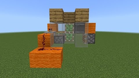 1x1 Flush Seamless Trapdoor [Tutorial] Minecraft Bedrock