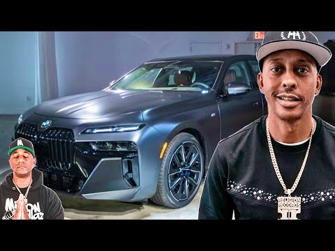 Gillie Da Kid Flexing His 2023 Bmw 7 Series To Wallo Wow This Car Is Crazy Them Boys Getting Paid