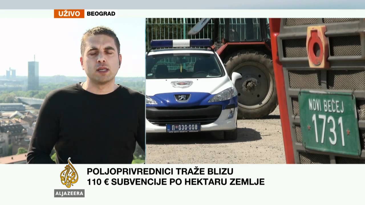 جورج كوستيتش يتحدث عن المفاوضات بين المزارعين والحكومة - قناة الجزيرة البلقان