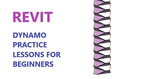 REVIT DYNAMO LESSONS FOR BEGINNERS (LESSON  3)