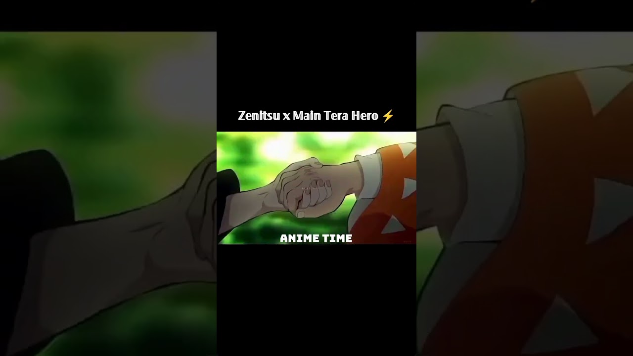 Zenitsu x Main Tera Hero #shorts, #zenitsu, #demonslayer, #animeedit. by ANIME TIME
