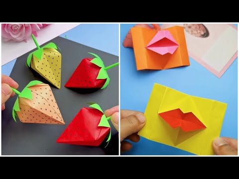 10+ Amazing Creative craft ideas form Paper | Quick & Easy Crafts that you can make DIY