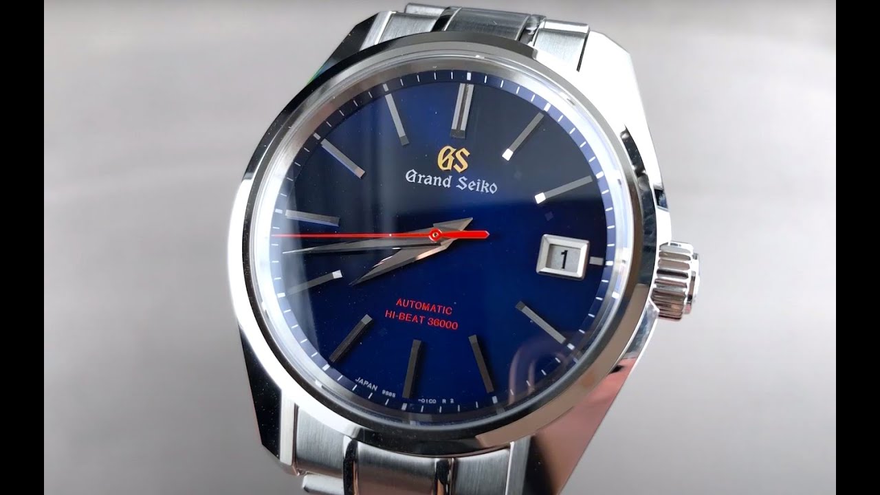 Grand Seiko 60th Anniversary SBGH281 Hi-Beat 36000 Limited Edition Grand  Seiko Watch Review - YouTube