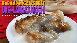 RECIPE 019 I UBE LANGKA MOCHI I KAPAMPANGAN MOCHI I KITCHELENE TASTE VLOGS