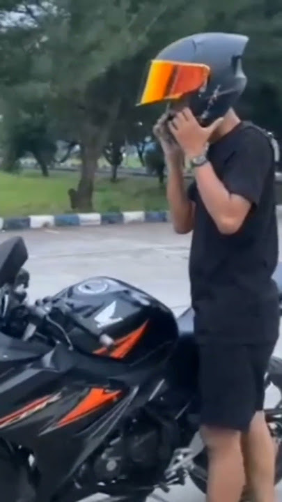 CINEMATIC CBR 150R PAKAI HELM KYT TT COURSE