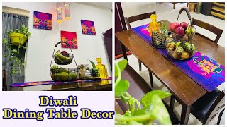 Dining Table Decor / Dining Table Organization Ideas / Dining Room Tour
