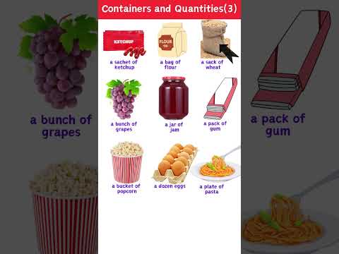 Containers and Quantities