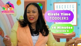 Circle Time - Circle Time Toddlers with Ms. Monica - Episode 2 (Color Blue)