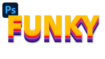 Photoshop: Funky 3D Layer Text Effect Tutorial [19]