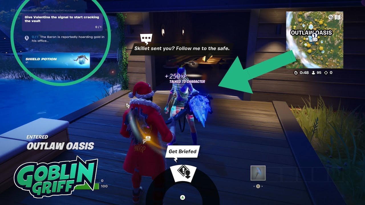 The Baron is reportedly hoarding gold in his office | Fortnite - YouTube