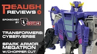 Video Review: Transformers Cyberverse - Spark Armor MEGATRON w/ Chopper Cut