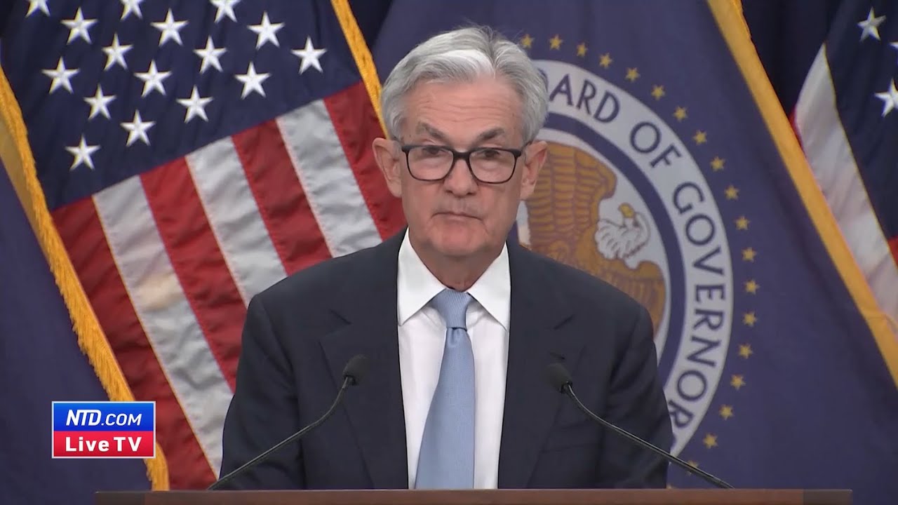 LIVE: Federal Reserve Chair Powell Holds News Conference After US Fed ...