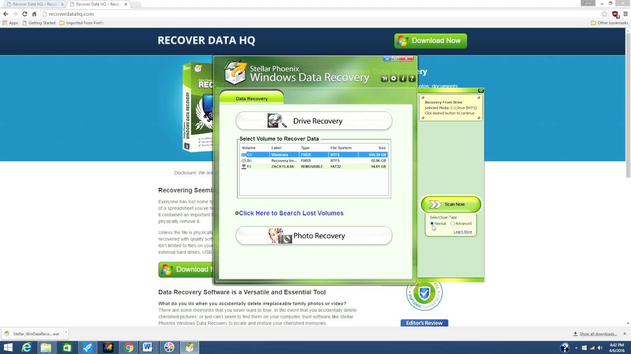 Windows 8.1 Data Recovery