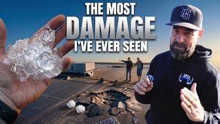 6 Inch Hail Hits Chicago - I Closed a $1.5M Commercial Roofing Deal on Camera (Day 1)