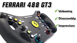 Thrustmaster Ferrari 488 GT3 add-on wheel overview & disassembly