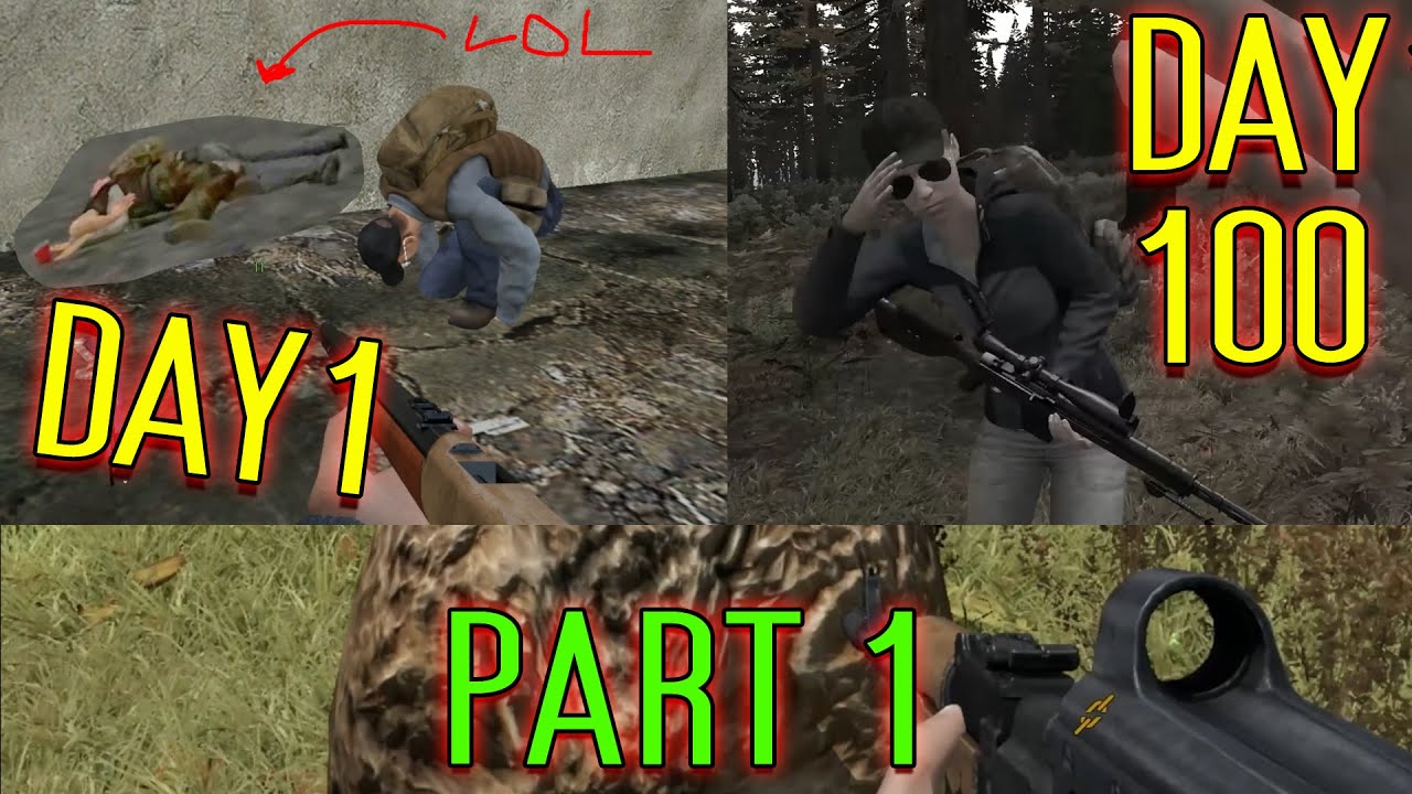 1 Hour of DayZ Part 1