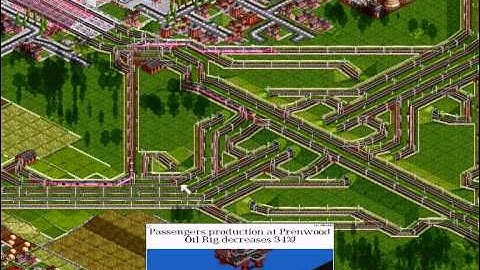 Open Transport Tycoon Super Junction Demo 4 Track Mainline