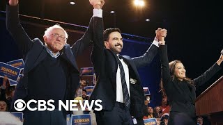 Mamdani Packs Nyc Stadium In Rally With Aoc And Bernie Sanders