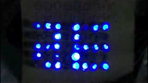 8x5 LED MATRIX.flv