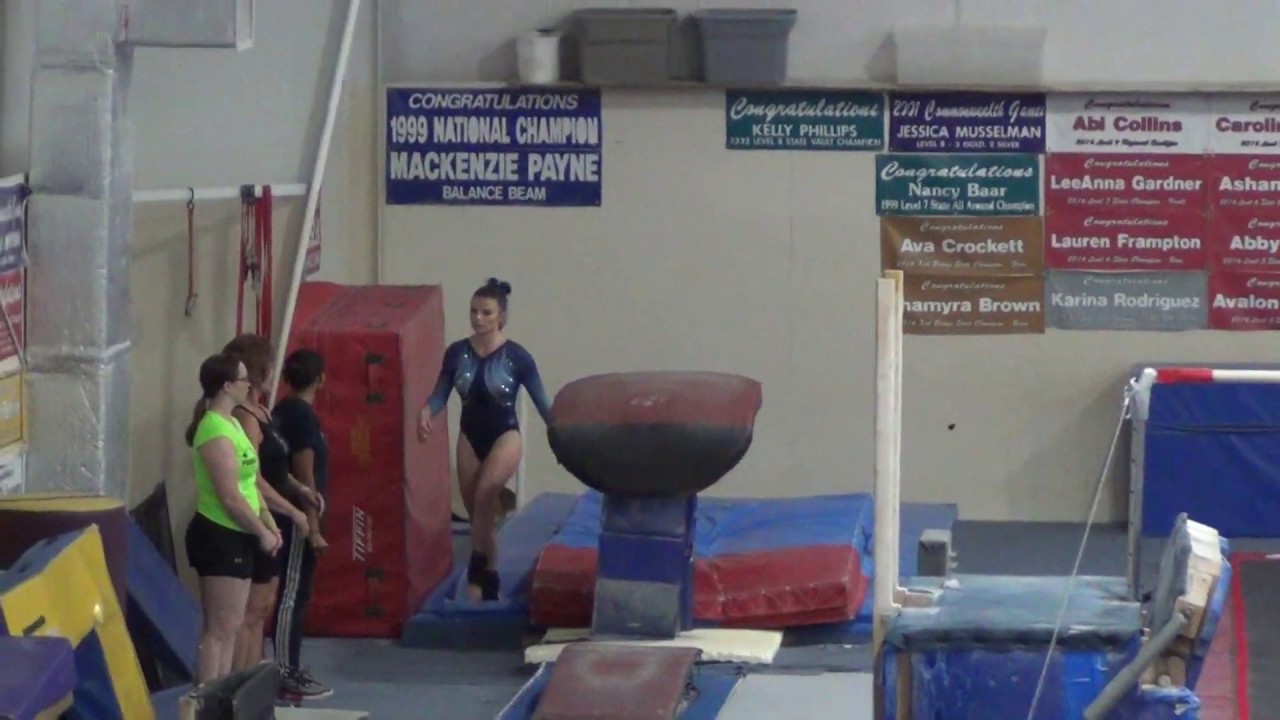 Gymnastics Xcel Diamond Vault State Games of America August 4
