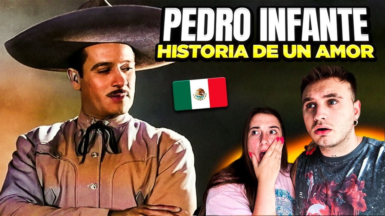 🇪🇸 ESPAÑOLES REACCIONAN a PEDRO INFANTE - HISTORIA DE UN AMOR 🇲🇽😍 POR PRIMERA VEZ **wow**
