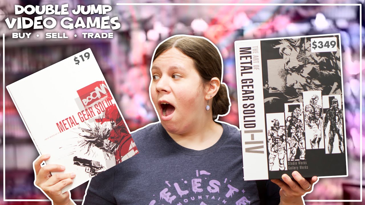 CRAZY EXPENSIVE Video Game Artbooks and Strategy Guides! | DJVG
