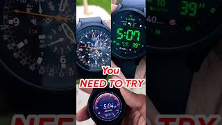 TOP 3 Android Wear OS WATCH FACES 🔥 to Download (REVIEW) #galaxywatch #smartwatch #fashion #shorts screenshot 5