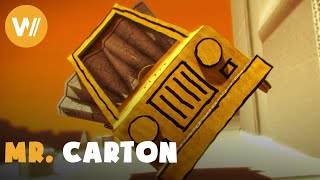 Car chase between Mr. Carton and a truck! | Episode 04 | Cartoon for Kids