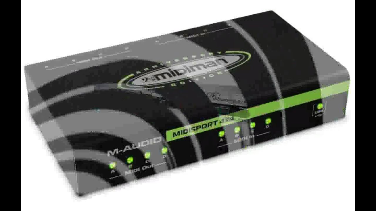 M-Audio MIDIsport 4x4 Anniversary Edition USB MIDI Interface