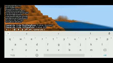 how to use /gamerule command in Minecraft