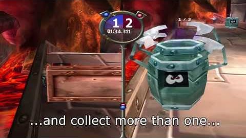 Rayman M - Electro-Barrel Takeover (bug/development leftovers)