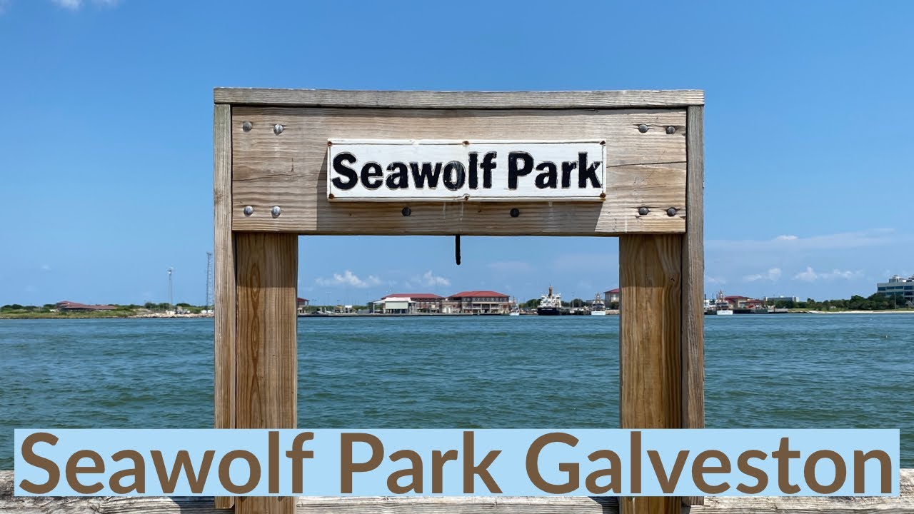 Sea Wolf Park, Pelican Island, Galveston, Texas