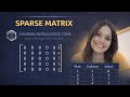 Sparse Matrix Explained in 3 Minutes 🔥 | With Example & Concept Clear by Shubhangi Ma'am