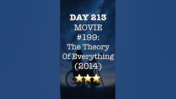 The Theory of Everything (2014) – Movie 199 of 365 | Brilliant Acting, Safe Storytelling