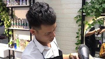 Nhuộm cân bằng Rêu trên nền 3 khúc..Hót 2019