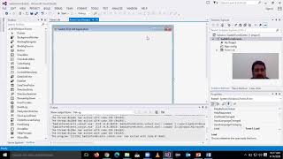 Dr M Sadish Sendil Visual Basic GUI