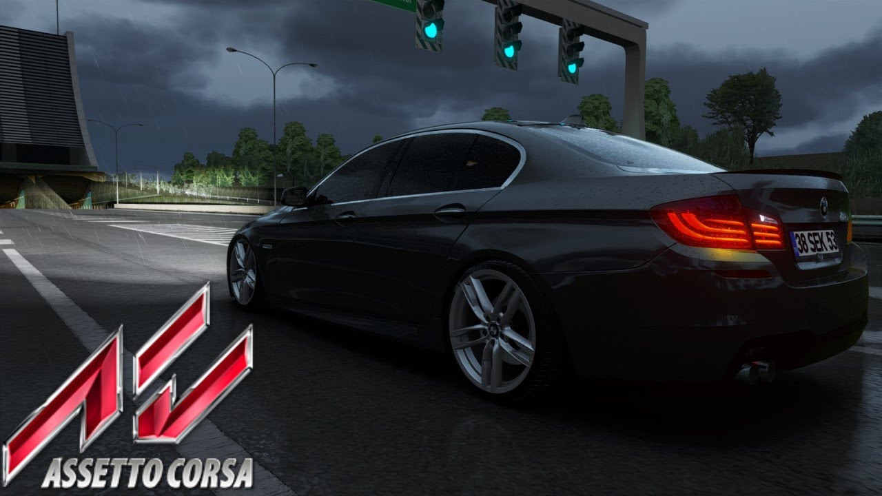 BMW 535i F10 M-Sport / Assetto Corsa Trafik Mod - YouTube