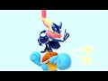 【スマブラSP】ゲッコウガのガードキャンセル踏み付け空下の操作方法
