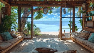 10 Hours Seaside Retreat Relaxation | Ocean Waves ASMR Ambience and Summer Sounds for Cozy Bedroom by Cozy Ambient Spaces 843 views 3 weeks ago 10 hours