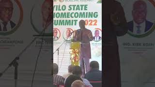 Yilo Homecoming 2022~ Beyond Politics ~Nathaniel Attorh speech