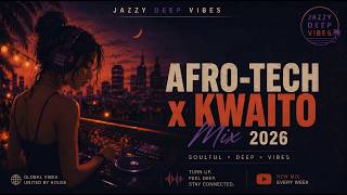 Afro-Tech x Kwaito mix vol 1🌙 Late Night Drive Music 🌌 | DEEP VIBES