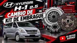 Cómo cambiar el Kit de Embrague Hyundai H-1 2.5