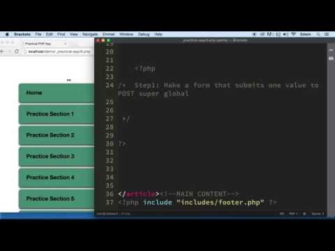 PHP Practice Section 6