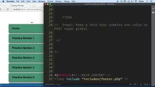 PHP Practice Section 6